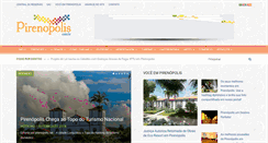 Desktop Screenshot of pirenopolis.com.br
